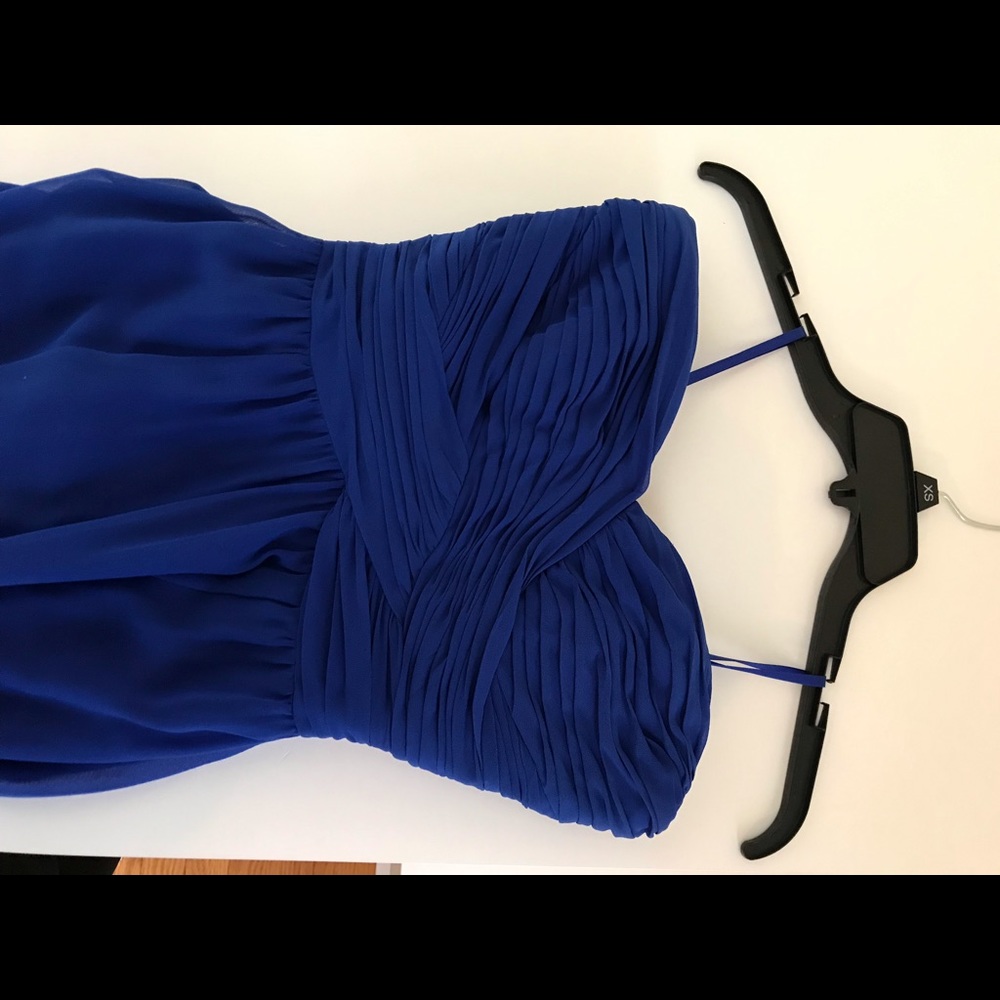 Royal blue prom dress